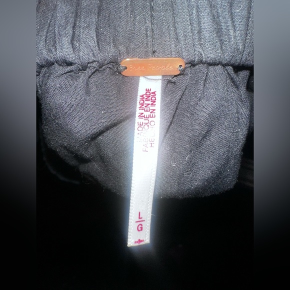 FREE PEOPLE • BEACHSIDE TIDE MAXI DRESS • BLK • SIZE LARGE • NEVER WORN - Picture 3 of 3